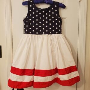 Only Little Once stars and stripes dress